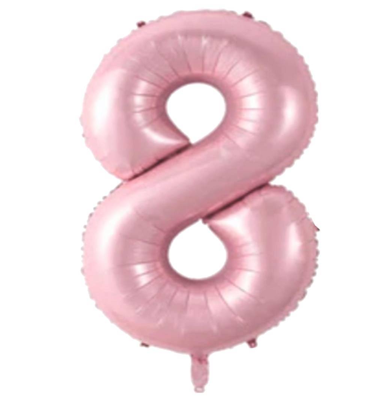 Folyo Balon Pembe 8 34 İnç 76 Cm